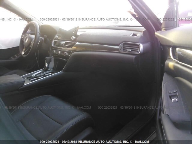 1HGCV1F36JA048279 - 2018 HONDA ACCORD SPORT 黑色 照片 5