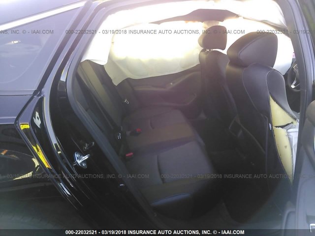 1HGCV1F36JA048279 - 2018 HONDA ACCORD SPORT 黑色 照片 8