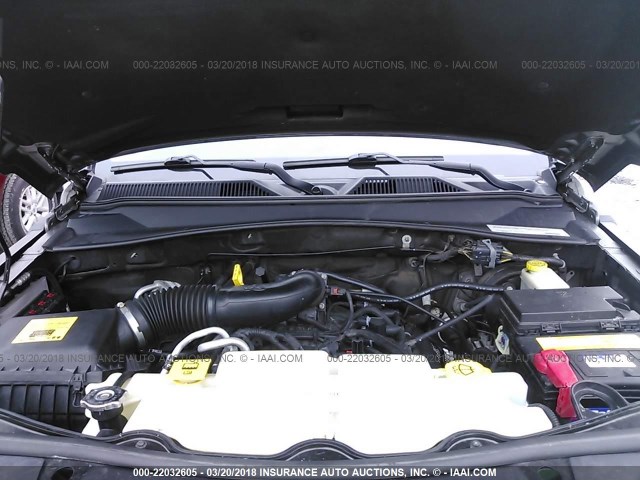 1C4PJMAK9CW160916 - 2012 JEEP LIBERTY SPORT 灰色 照片 10