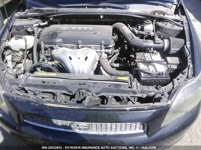 JTKDE177470192182 - 2007 TOYOTA SCION TC 黑色 照片 10
