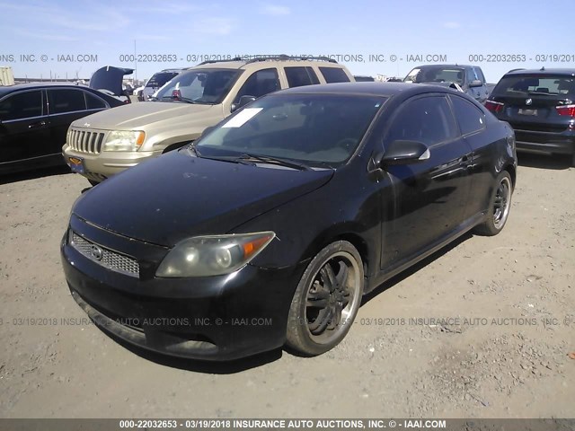 JTKDE177470192182 - 2007 TOYOTA SCION TC 黑色 照片 2