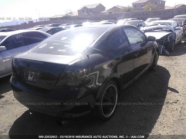 JTKDE177470192182 - 2007 TOYOTA SCION TC 黑色 照片 4