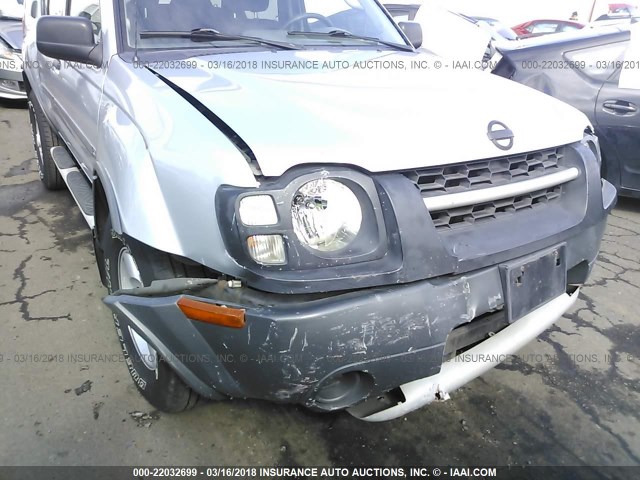 5N1ED28Y52C560173 - 2002 NISSAN XTERRA XE/SE SILVER photo 6