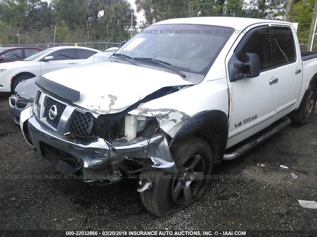 1N6BA07AX6N554417 - 2006 NISSAN TITAN XE/SE/LE WHITE photo 6