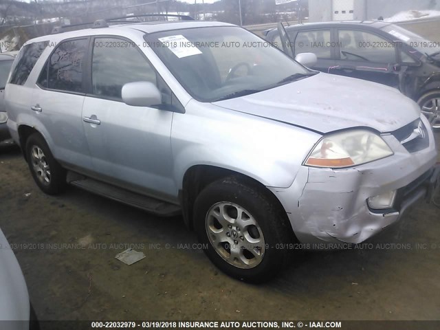 2HNYD18631H508783 - 2001 ACURA MDX TOURING SILVER photo 1