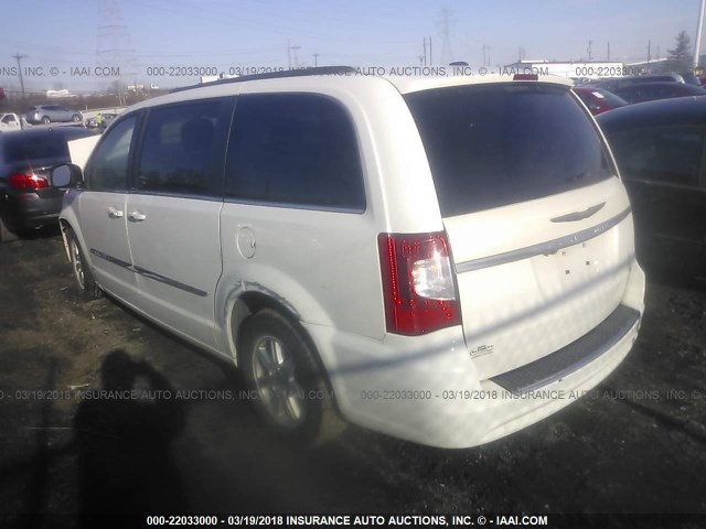 2A4RR5DG8BR615383 - 2011 CHRYSLER TOWN & COUNTRY TOURING WHITE photo 3