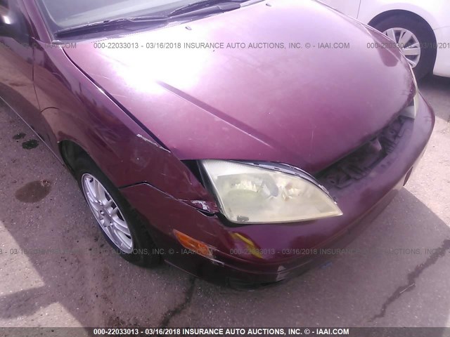 1FAHP31N67W154896 - 2007 FORD FOCUS ZX3/S/SE/SES RED photo 6