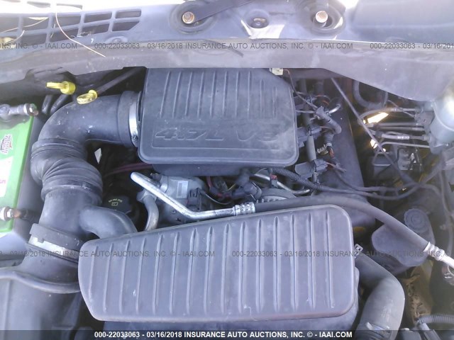 1A8HX58P57F504167 - 2007 CHRYSLER ASPEN LIMITED 灰色 照片 10