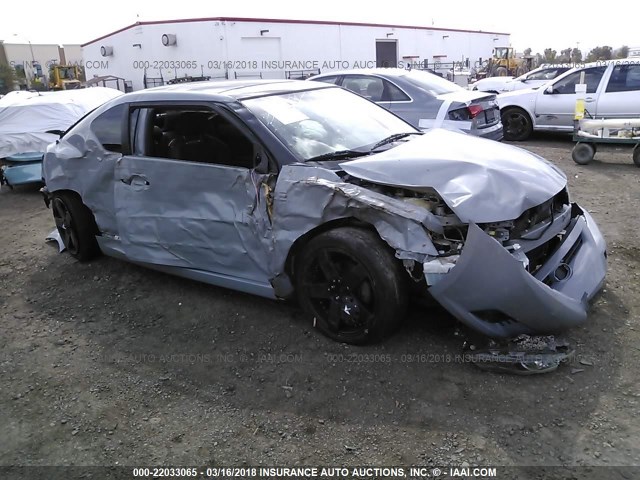 JTKJF5C76B3006663 - 2011 TOYOTA SCION TC 灰色 照片 1