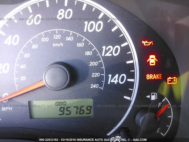 JTDBL40E59J042173 - 2009 TOYOTA COROLLA LE/XLE SILVER photo 7