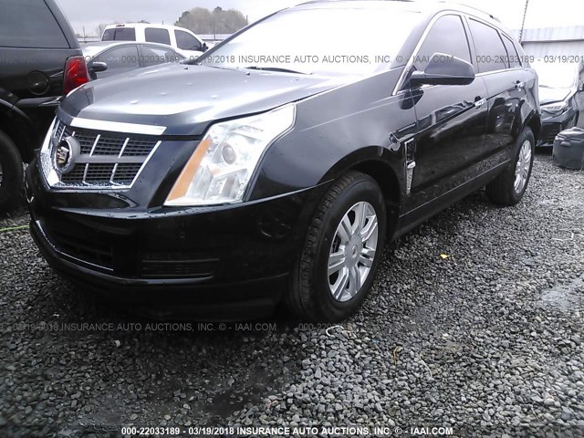 3GYFNAE36CS585484 - 2012 CADILLAC SRX LUXURY COLLECTION BLACK photo 2