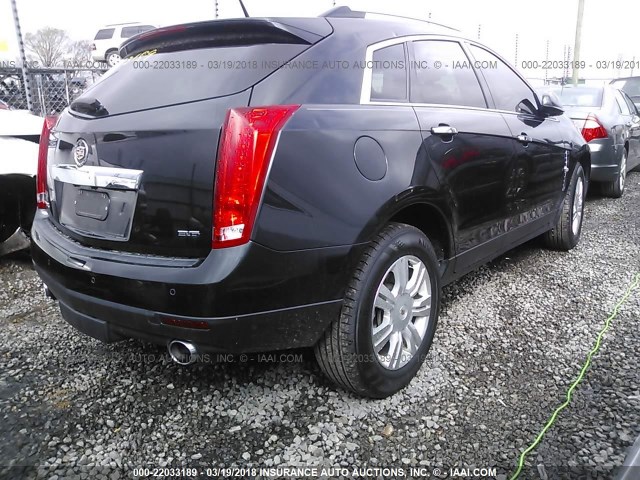 3GYFNAE36CS585484 - 2012 CADILLAC SRX LUXURY COLLECTION BLACK photo 4