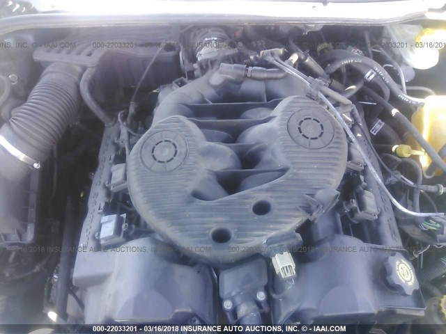 2B3HD46R04H637073 - 2004 DODGE INTREPID SE BLUE photo 10