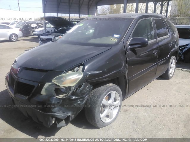 3G7DA03EX4S507376 - 2004 PONTIAC AZTEK BLACK photo 2