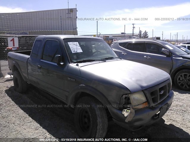 1FTZR15V2XPB87413 - 1999 FORD RANGER SUPER CAB GRAY photo 1