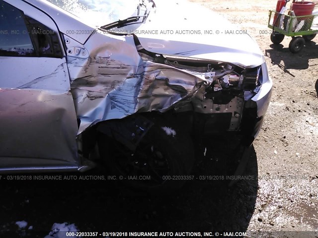 1G1JA6SH3F4161248 - 2015 CHEVROLET SONIC LS 银色 照片 6