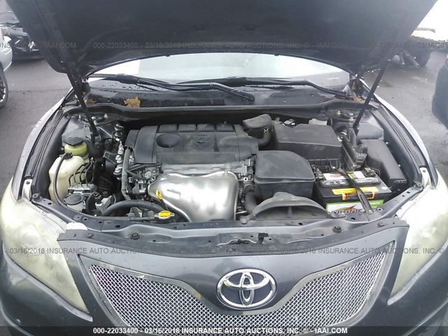 4T1BF3EK4BU621879 - 2011 TOYOTA CAMRY SE/LE/XLE GRAY photo 10