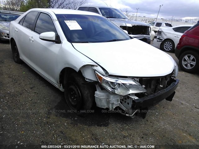 4T4BF1FK6CR273013 - 2012 TOYOTA CAMRY SE/LE/XLE Ақ фото 1