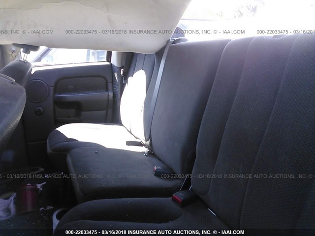 3D7KS28D25G902437 - 2005 DODGE RAM 2500 ST/SLT 红色 照片 8