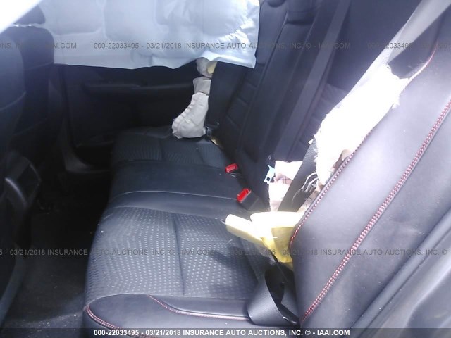 4T1BF1FK8FU020581 - 2015 TOYOTA CAMRY LE/XLE/SE/XSE ნაცრისფერი ფოტო 8