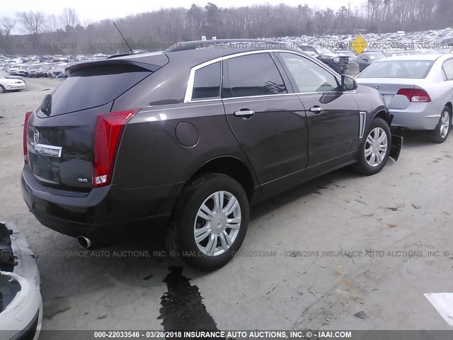 3GYFNAE32GS516118 - 2016 CADILLAC SRX BURGUNDY photo 4