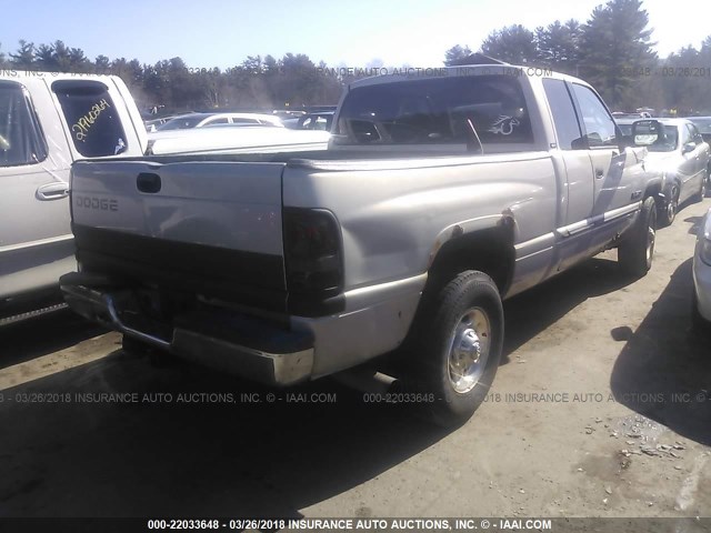 3B7KC23601G222384 - 2001 DODGE RAM 2500 SILVER photo 4