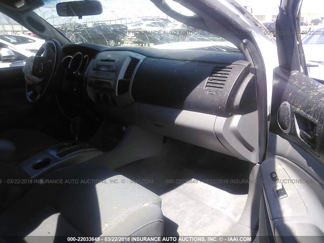 5TELU42N97Z415961 - 2007 TOYOTA TACOMA DOUBLE CAB თეთრი ფოტო 5