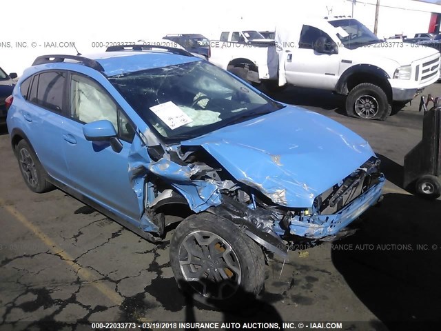 JF2GPABC3G8285040 - 2016 SUBARU CROSSTREK PREMIUM ლურჯი ფოტო 1