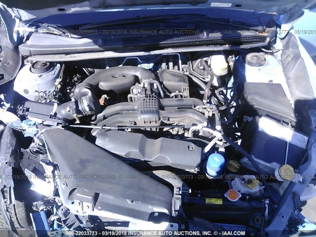 JF2GPABC3G8285040 - 2016 SUBARU CROSSTREK PREMIUM ლურჯი ფოტო 10