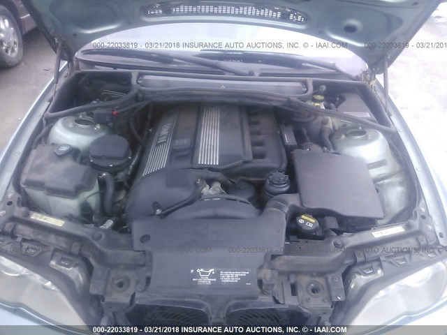 WBAEW53442PG17122 - 2002 BMW 330 XI BLUE photo 10