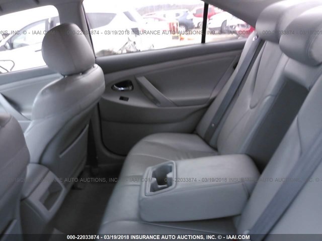 4T1BE46K38U219061 - 2008 TOYOTA CAMRY CE/LE/XLE/SE BLUE photo 8