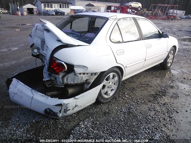 3N1CB51D16L453080 - 2006 NISSAN SENTRA 1.8/1.8S WHITE photo 4