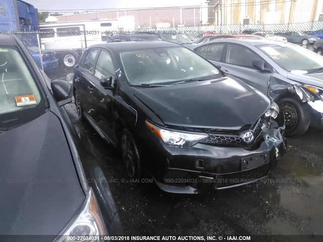 JTNKARJE3HJ532901 - 2017 TOYOTA COROLLA IM BLACK photo 1