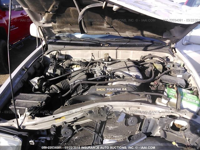 JT3GN86R8X0111737 - 1999 TOYOTA 4RUNNER SR5 CREAM photo 10