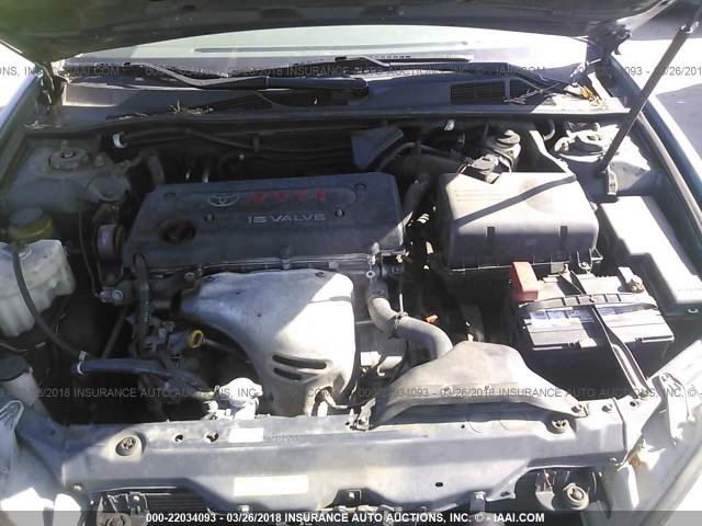 4T1BE32K44U819100 - 2004 TOYOTA CAMRY LE/XLE/SE Light Blue photo 10