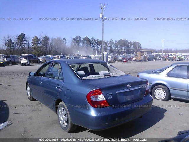4T1BE32K44U819100 - 2004 TOYOTA CAMRY LE/XLE/SE Light Blue photo 6