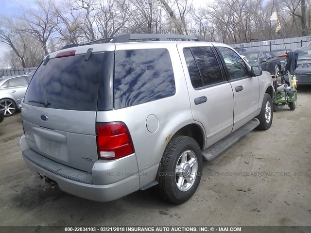 1FMZU73K15UA81443 - 2005 FORD EXPLORER XLT/XLT SPORT/NBX 银色 照片 4