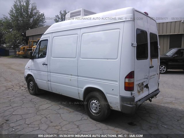 WD2YD141635411005 - 2003 SPRINTER 2500 SPRINTER  WHITE photo 3