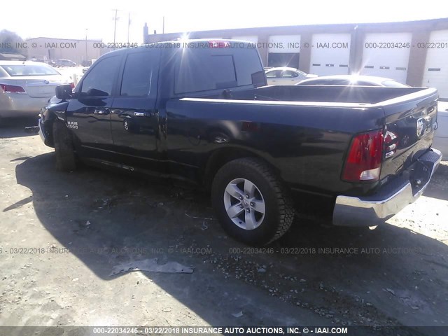 1C6RR7GT9GS384484 - 2016 RAM 1500 SLT GREEN photo 3