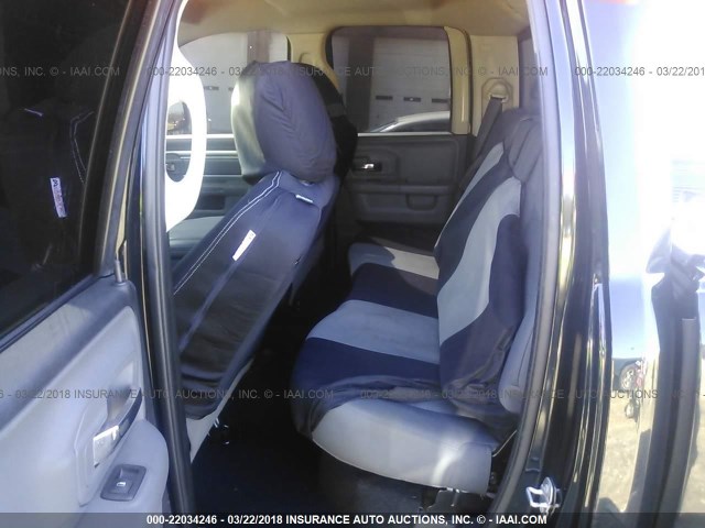 1C6RR7GT9GS384484 - 2016 RAM 1500 SLT GREEN photo 8