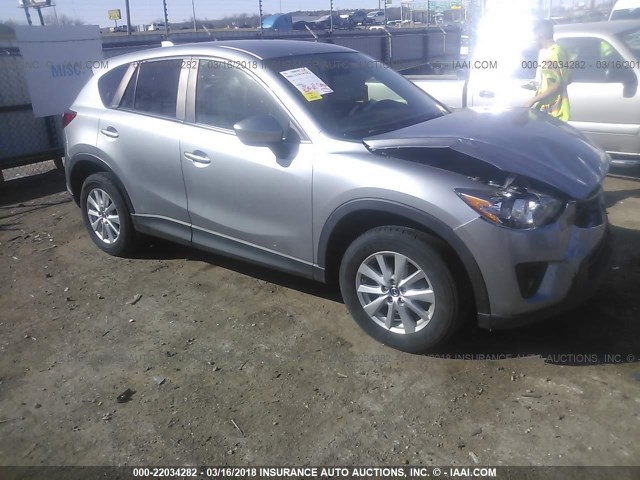 JM3KE4CY9F0438986 - 2015 MAZDA CX-5 TOURING Серебристый фото 1