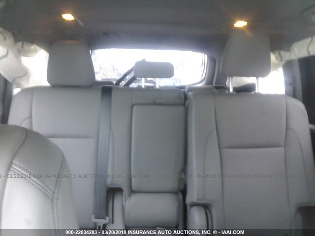 5TDKKRFHXFS104781 - 2015 TOYOTA HIGHLANDER XLE თეთრი ფოტო 8