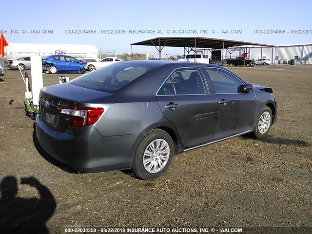 4T4BF1FK8ER444069 - 2014 TOYOTA CAMRY L/SE/LE/XLE 灰色 照片 4