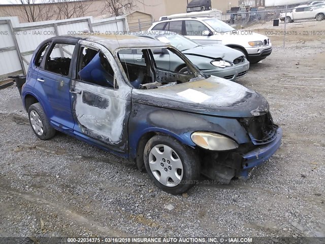 3C4FY48B34T309664 - 2004 CHRYSLER PT CRUISER BLUE photo 1