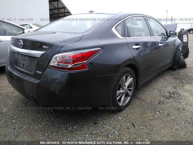 1N4AL3AP4EC159141 - 2014 NISSAN ALTIMA 2.5/S/SV/SL GRAY photo 4