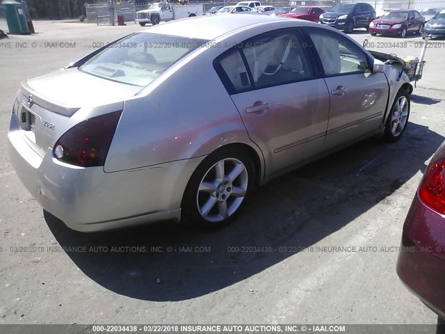 1N4BA41E75C860903 - 2005 NISSAN MAXIMA SE/SL Pewter photo 4