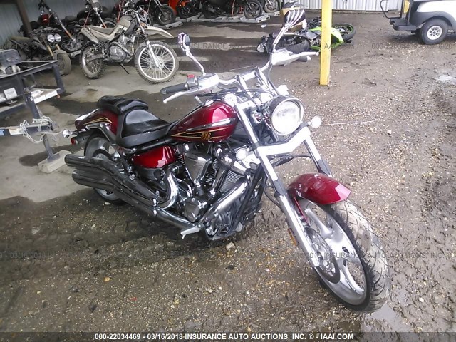 JYAVP27E4FA017428 - 2015 YAMAHA XV1900 CU MAROON photo 1