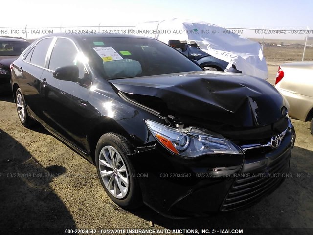 4T4BF1FK4GR518073 - 2016 TOYOTA CAMRY LE/XLE/SE/XSE BLACK photo 1