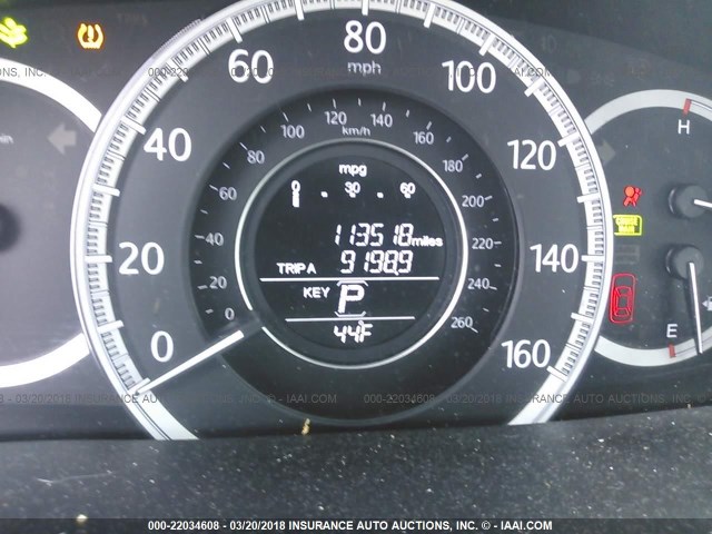 1HGCR2F7XEA055531 - 2014 HONDA ACCORD EX BLACK photo 7