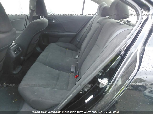 1HGCR2F7XEA055531 - 2014 HONDA ACCORD EX BLACK photo 8
